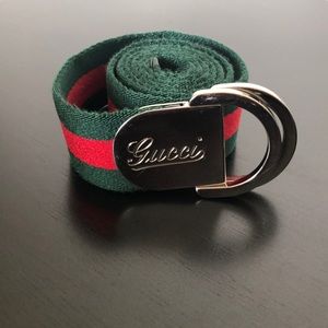 Gucci D ring belt